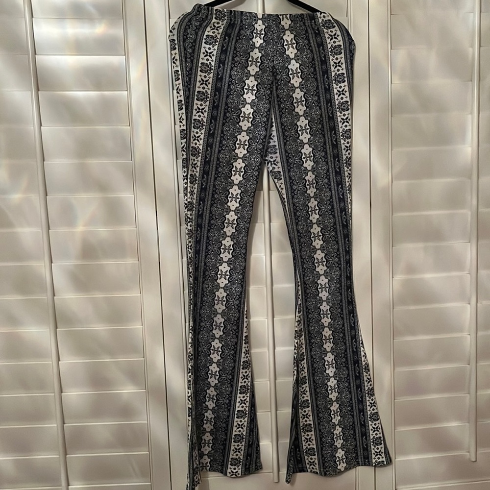 Flare tall pants